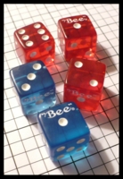 Dice : Dice - 6D - Bee Brand Pipped - Ebay Nov 2010